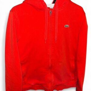 Lacoste Sport Vibrant Red Zip-Up